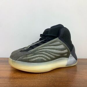Adidas Yeezy Quantum YZY QNTM Barium Black Gray Youth Kids GS Size 3Y Used